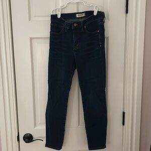 Dark wash madewell jeans